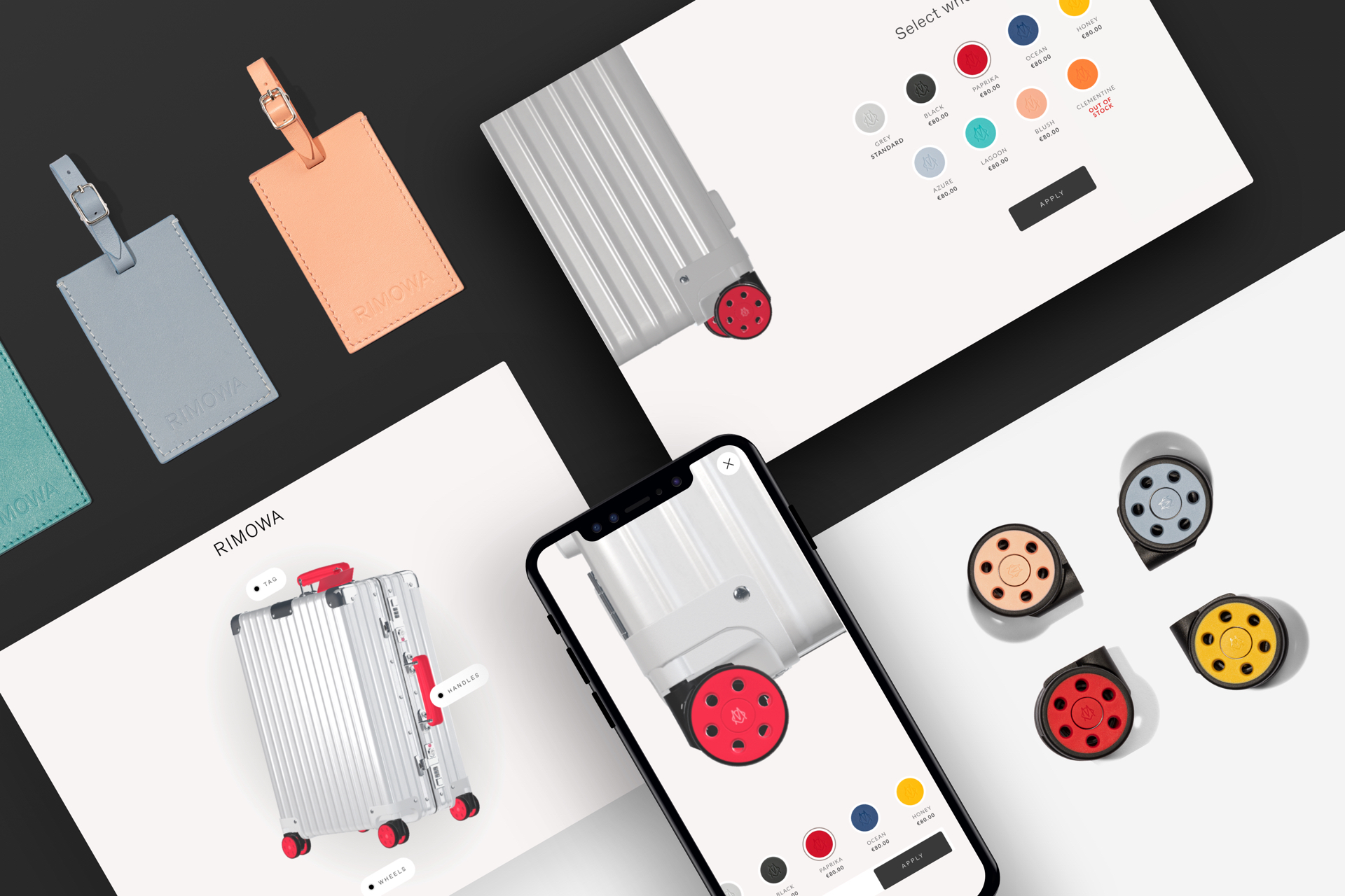 Rimowa luxury webdesign